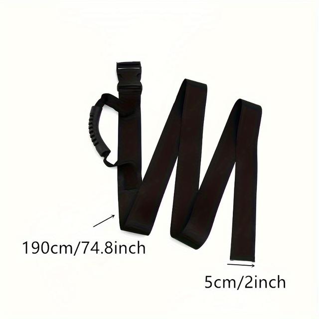 TEMU حزام أمتعة قابل للتعديل، حزام حقيبة مع مقبض