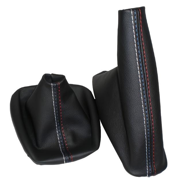 TEMU Set Of 2 Dust Covers For Manual Gear Shift Balls Compatible With E30, E36, E34, E46, And Z3 Models, Including Gear Lever Position Cover And Three-line Dust Cover