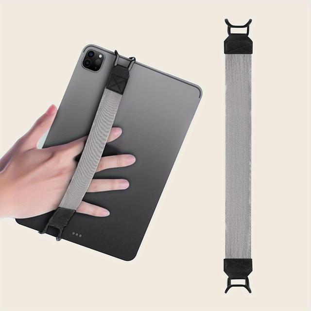 TEMU Universal Tablet Strappy Holder - Secure Anti-slip & Anti-drop Design - Comfortable Straps For Ipad & Other Tablets - Use