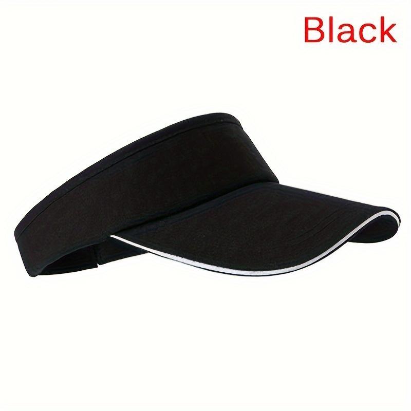 TEMU Boné de Visor Solar para Desportos ao Ar Livre, com Aba Respirável com Ponta Oca, Perfeito para de .