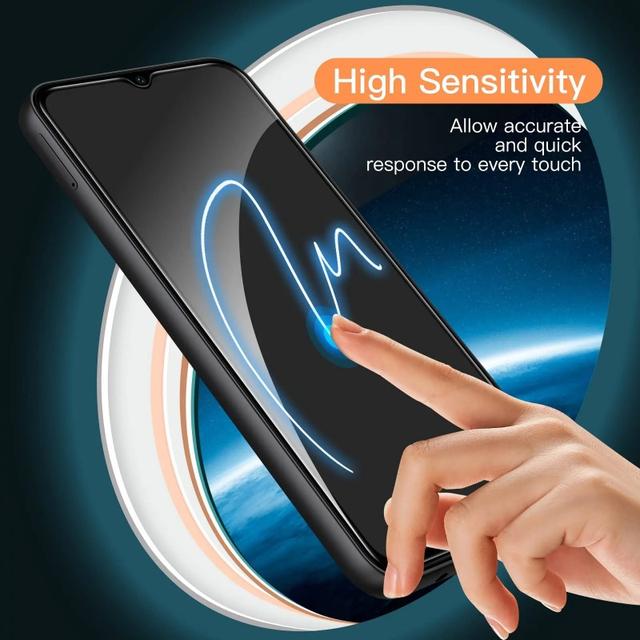 TEMU 1-3pcs Screen Protector For Galaxy A14 5g 4g Tempered Glass Hd Crystal Clear 9h Anti Scratch