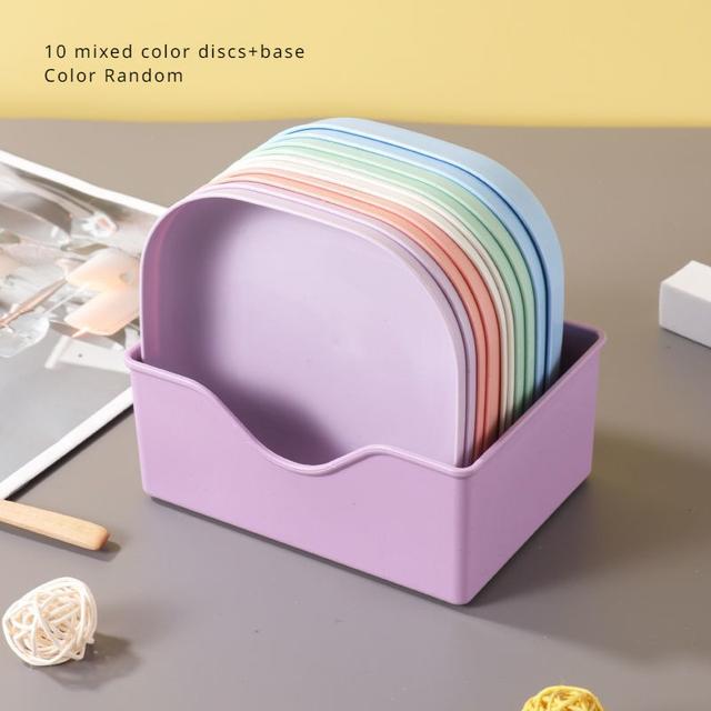 TEMU 5/10pcs Pratos para Escarrar , Pratos de , Pratos de , Pratos Quadrados Profundos, Pratos de Frutas, Pratos de Frutas Secas Muito Adequados para Uso