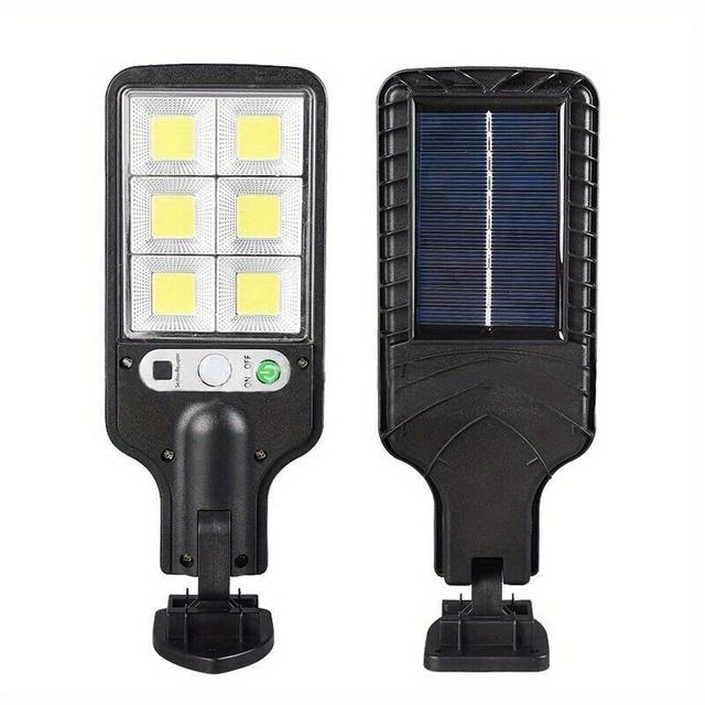 TEMU 72 Cob Solar Street Lights Outdoor Motion Sensor Wall Led Lamp With 3 Lighting Mode Solar Powered Lights For Garden Patio