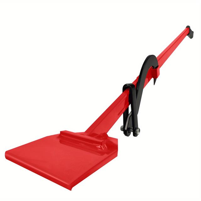 TEMU Outil de levage universel pour abattage lourd, aide à l'abattage des arbres, lève-tronc de 130 cm, lève-bord forgé avec aide réversible, avec poignée antidérapante