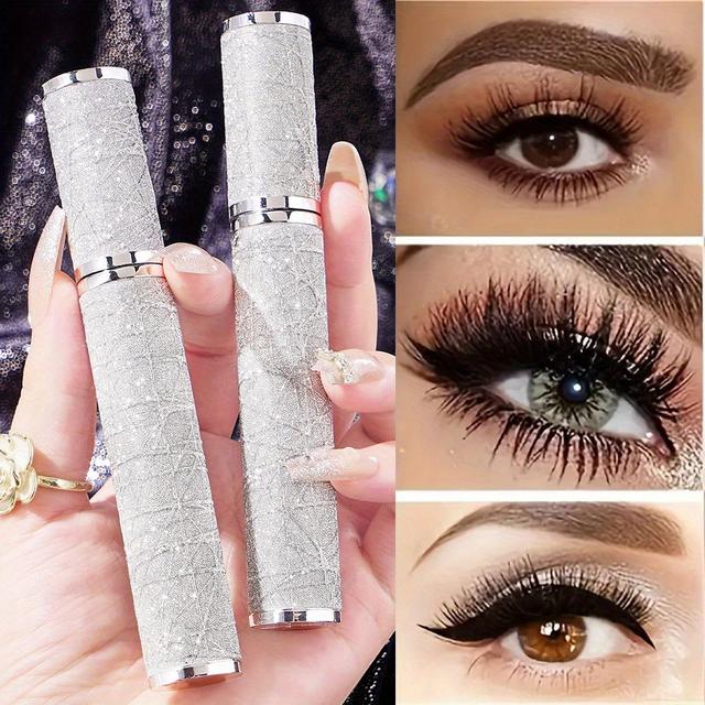 TEMU Lengthening Mascara, , Curling Mascara, Significantly Increase Eyelash Length, Long-lasting Formula, Waterproof And