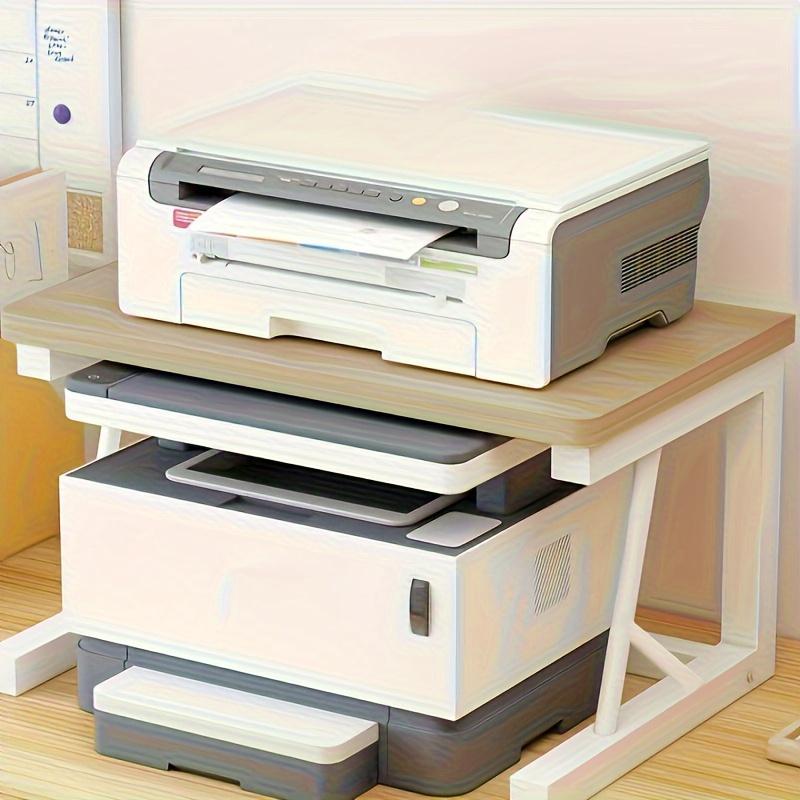 TEMU 1pc Storage Rack For Desktop Printers Suitable For Home And Office Use