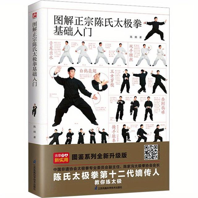 TEMU Illustrated Authentic Chen Style Tai Chi Basic Introduction Chinese Version