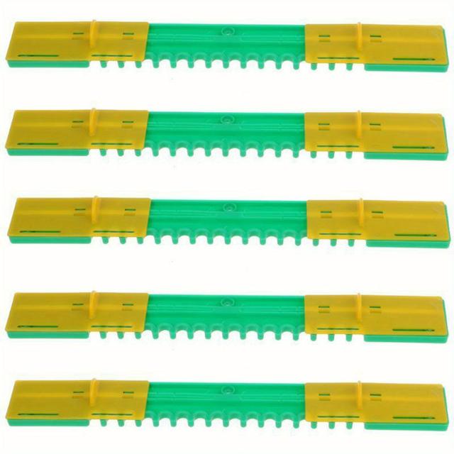 TEMU 5-teiliges Kunststoff-Bienenstocktür-Set, Bienenkasten-Eingangsscheibe, Bienenstocktor