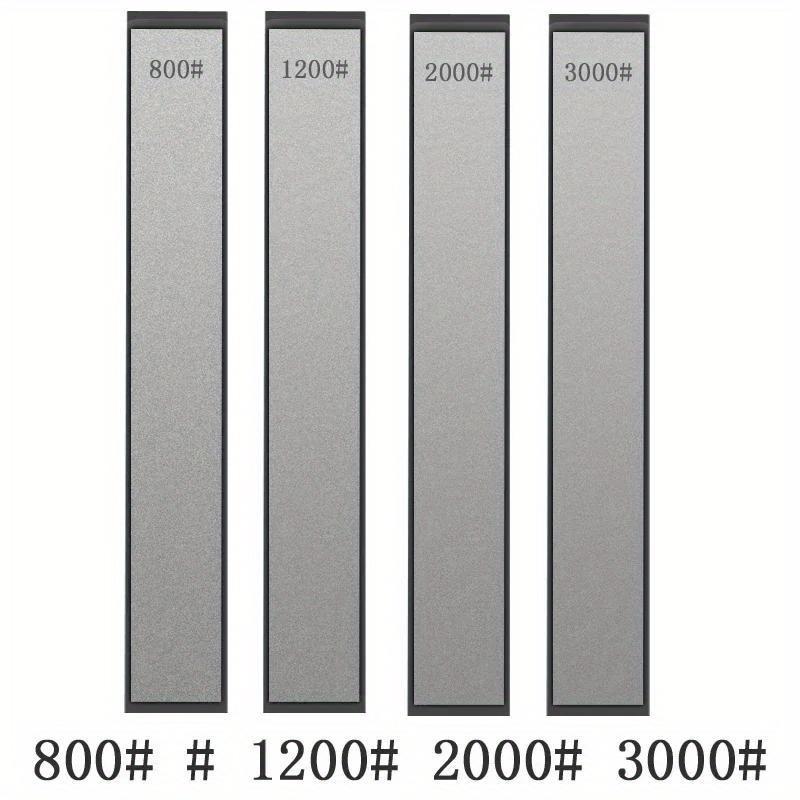 TEMU 4pcs Diamond Sharpening Stone Set, 800-3000 Grit, For Home And Kitchen Knives And Scissors, Ideal For Professional Sharpening Enthusiasts