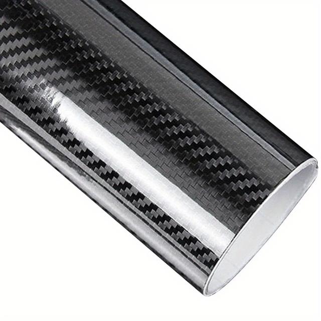 TEMU 30*152cm/11.8*59.8inch 2d 3d 4d 5d 6d Gloss Carbon Fiber Vinyl Wrap Film Waterproof Sunscreen Fit For Car Motorcycle Laptop Phone Cover Diy