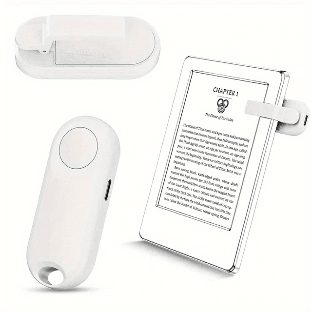 TEMU Comando Remoto de Páginas para Kindle Paperwhite, Kindle 10, Kindle 11, Kindle Scribe, Kindle , E-Reader, Surface Camera, Disparador Remoto, Iphone, Ipad, , Tablets, Leitura de Romances