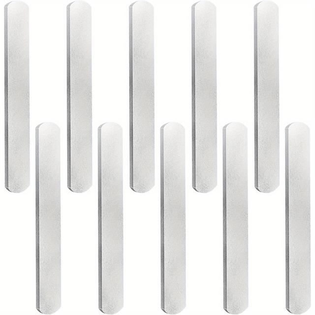 TEMU Steel Plates For Weighted Vest Rustproof Strength Training Weight Long Steel Plate Weight-bearing Invisible Round Head For Running Jogging Fitness Workout