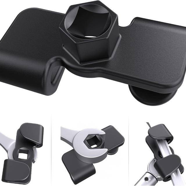 TEMU Universal Wrench Extension Tool - 1/2 Inch Drive & 21mm For Mechanics, Tough Screws, Garage Fixes, Automotive, Loosening, High Wrench Extension, Wrench Organizer, Torque Adapter