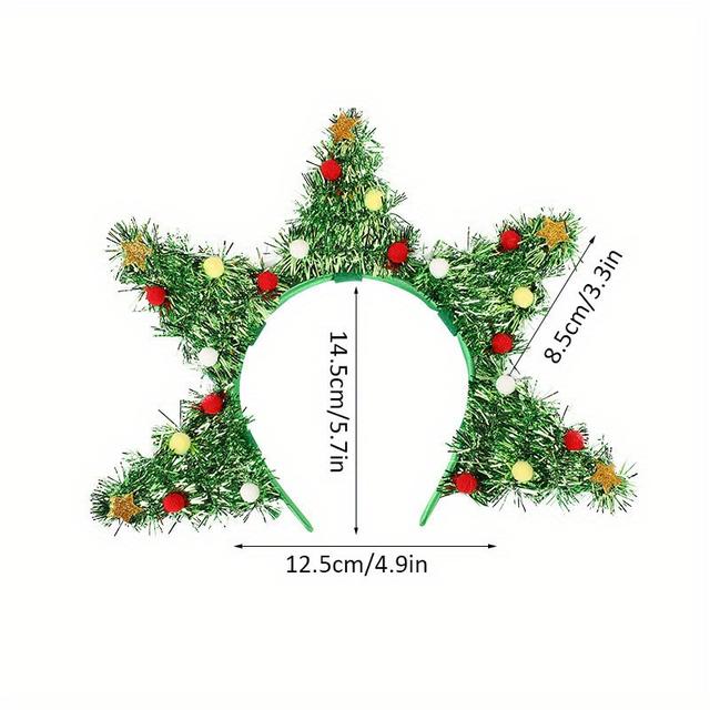 TEMU la de árbol de con lentejuelas - de plástico de fiesta de vacaciones de , decoraciones de disfraces y accesorios de - Sin