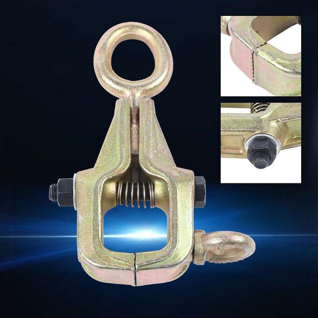 TEMU Self-tightening Pull Clamp, 5t Auto Body Clamp Top & Straight 2 Way Auto Body Repair Pull Clamp Frame Back Dent Puller, Electromechanical Maintenance