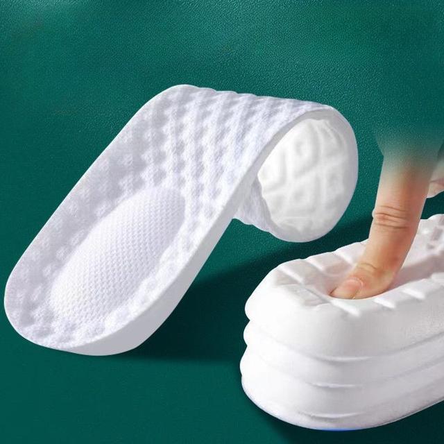 TEMU 6pcs/3 Pairs Of Ultra- Insoles, Shock-absorbing Basketball Insoles, Arch Supports, Inserts (with Small Size , 36 Yards Cut Into 35 Yards)