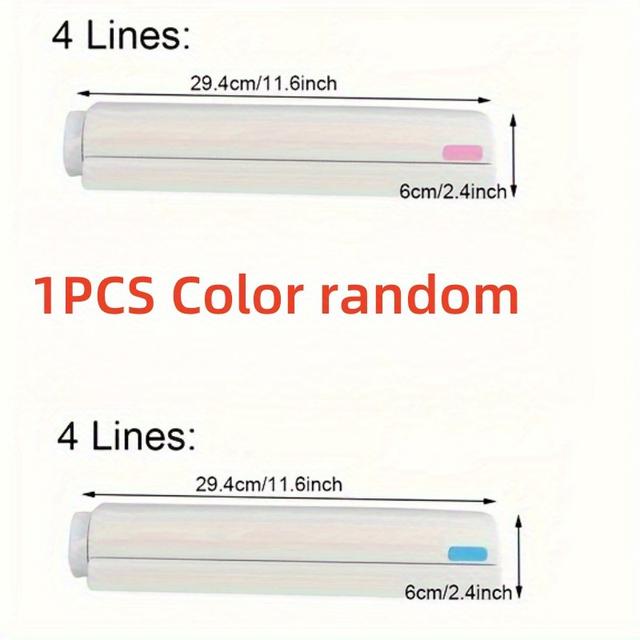 TEMU Retractable Indoor Clothesline Hanger - Wall Mounted, Space-saving, Invisible Clothes Drying Rack For Bathroom, Plastic Material