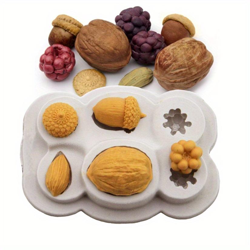 TEMU Silicone Mold For Christmas Nuts Decoration Tools