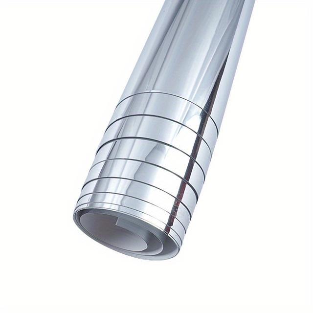 TEMU Self-adhesive Mirror Wall Sticker Roll For Room Decoration, Suitable For Bathrooms, In Sizes From 50 To 200 Cm.