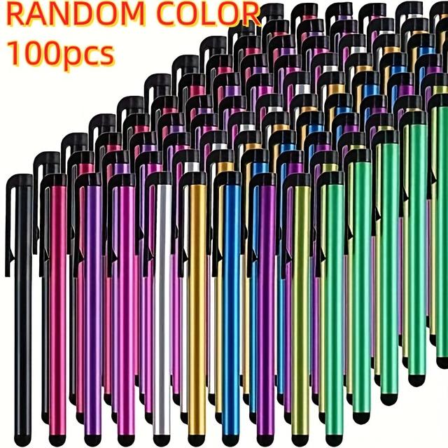TEMU 100pcs Stylus Pen For Ipad, Iphone, Android, And Smartphones: Wireless, Battery-free, And Accurate For Office And Artwork
