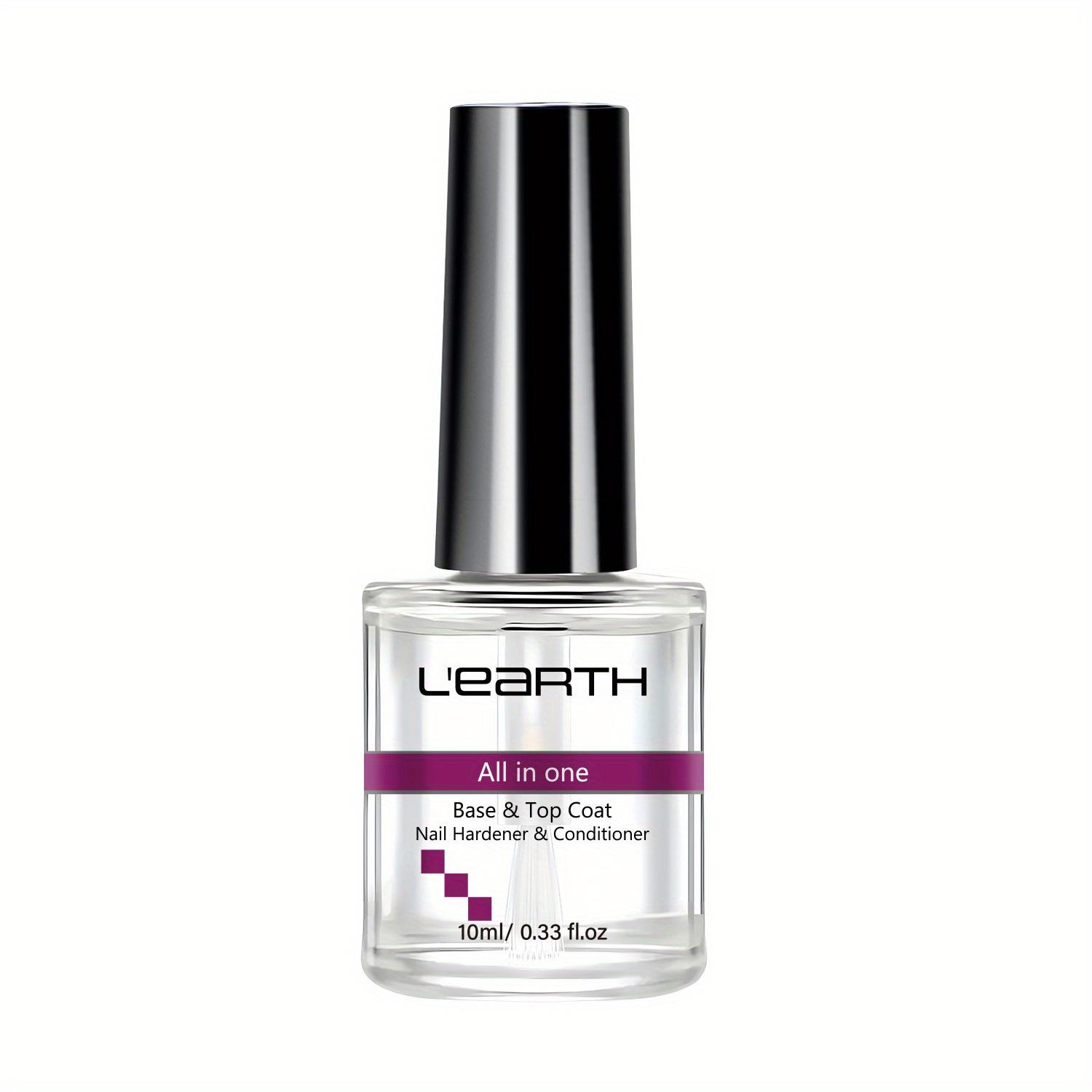 TEMU Nail Strengthener - Glossy End, Hardens And Protects Nails, Fortifies And Reinforces Soft Frayed Nails - Long-lasting Shine, And Easy To Apply