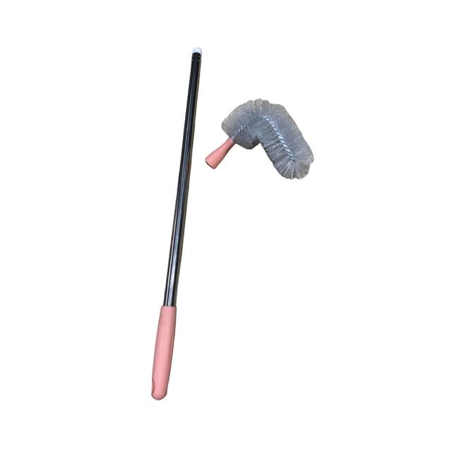 TEMU Long-handled Bottle Brush, Gallon Bucket Cleaning Tool, Flexible Replaceable Brush Head, Household Kitchen Brush, Suitable For Furniture And Living Room Cleaning Supplies