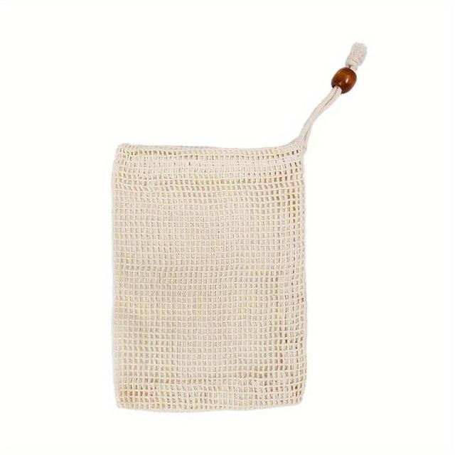 TEMU 40pcs Soap Foaming Net Mesh Bags Bath Washing Tools Body Cleaning Bubble Helper Mesh Deep Cleaning Delicate Foam Cotton Net