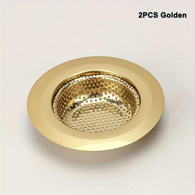 TEMU 2pcs Kitchen Sink Filter Household Bathroom Floor Drain Stainless Steel Kitchen Sink Drain Filter Mesh Pool Filter Mesh Vegetable Basin Sink Anti-clogging Mesh Rv Kitchen Sinks