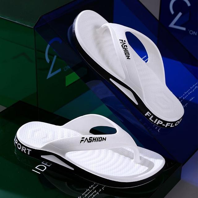 TEMU Stylish Eva Couple Slippers, Thoughtful Anti-collision Design, Casual Anti-slip Flip Flops, Comfortable And Breathable Slippers, Wearable Slippers For Holidays And . Your Style!