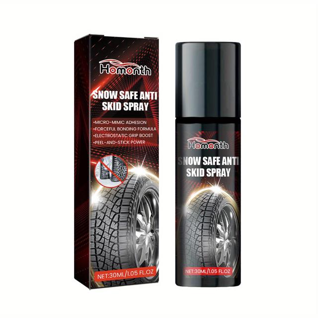 TEMU 30ml Car Tire Spray Winter Snow Car Tire Protection Care Agent