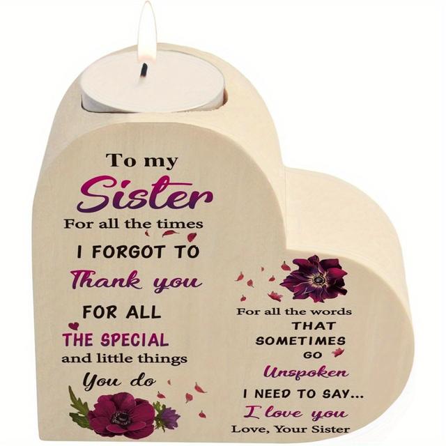 TEMU Geschenke für Schwester, Geschenke von Schwester, Geburtstagsgeschenke für Schwester, Geschenke für Freundinnen, Dankeschön-Geschenke Weihnachten an meine Schwester