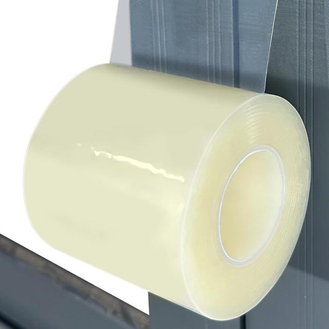 TEMU Yilin Pvc Window Weather Sealing Tape, 2 Inch X /2.7 Inch X , Clear Ac Insulation Film, No Residue, For Hvac, Home Improvement, Weatherproofing