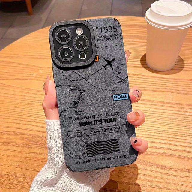 TEMU Phone Case - Premium Case For Iphone 16 Pro Max Featuring An Airplane Design, Compatible With For Iphone 11, 13, 15, 14, 12 Pro Max, Xr, Xs Max, X, 8, 7 Plus