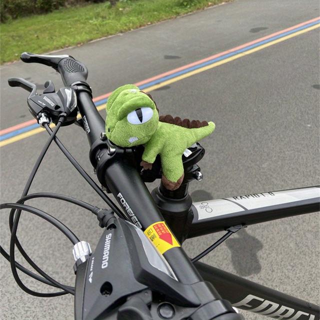TEMU Bicycle Decoration Doll Mountain Bike Pendant Road Bike Handlebar Accessory Dinosaur Ornament