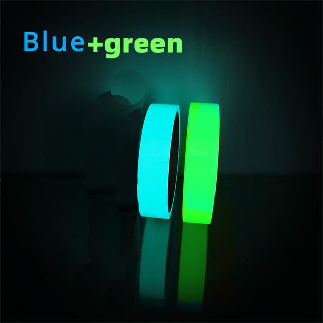 TEMU 2pcs Luminous Night Fishing Tape-high Visibility During Night Fishing Decorative Tapes