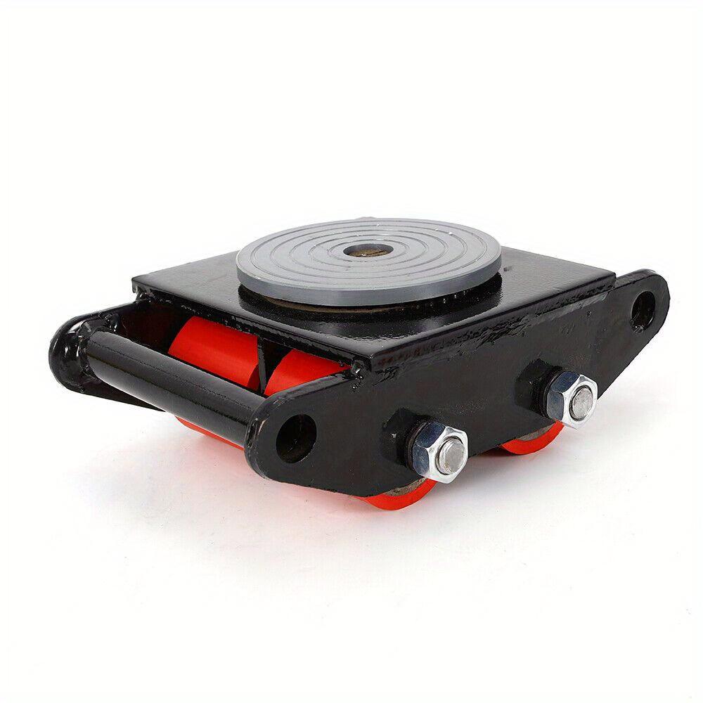 TEMU New 6-ton Heavy Industrial Machinery Mover, 360-degree Rotating Anti-slip Wheels, Industrial Material Handling Casters, Suitable For Warehouse, Factory And Furniture Moving Homeecho Top
