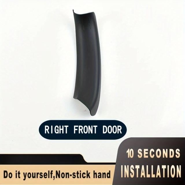 TEMU Interior Door Handle Covers, Abs Material, Non-removable, , Front Placement, Compatible With X3 X4 F25 F26 2010-2016 For Car Owners