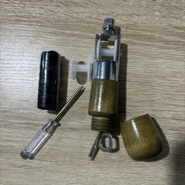 TEMU 1 Set Professional Leather Sewing Awl Kit With Needles Set For Diy Craft Repair And Stitching