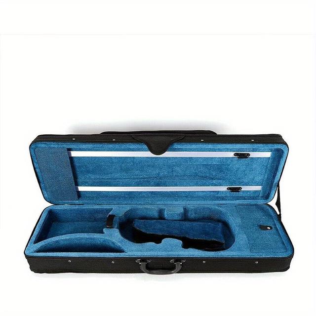 TEMU 4/ 4 Violin Case Violin Case Carry Bag With Shoulder Strap 4/ 4 Bag Case & Backpack Violin Case Size 4/ 4 Oxford Cloth Shell And Flannel Inner Layer Adjustable Strap