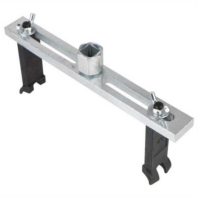 TEMU Adjustable Removal Tool 2 Claw Repair Tools For Straight Bending Fuel Tank Pump Disassembly Gasoline Pump Wrench