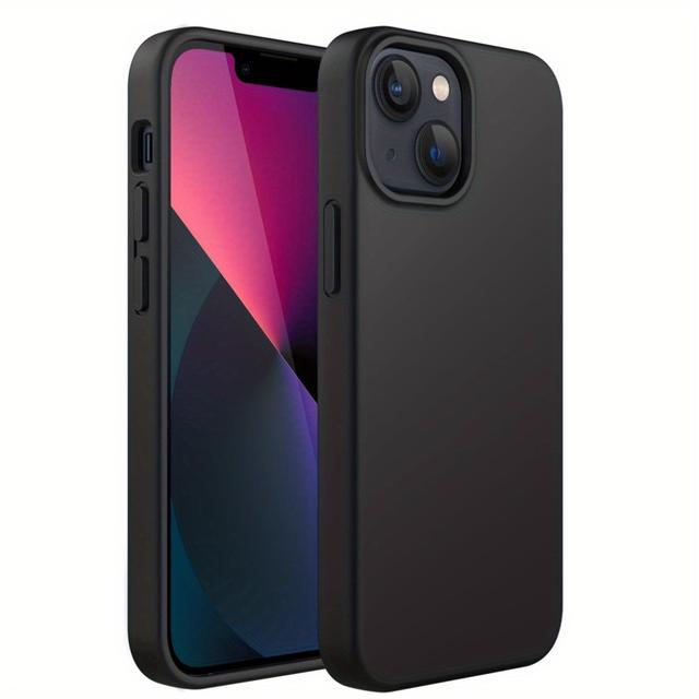 TEMU Pouzdro na telefon - pro Iphone 13 Mini, ultra tenké pouzdro s ochranou proti pádu a mikrovláknovou podšívkou pro Iphone 13 Mini