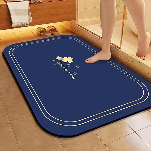 TEMU - Mat, Bathroom Rug, And Bathtub Floor Mat, Decor, Fall Decorations - Applicable To Various Bathroom Models