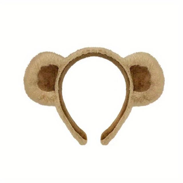 TEMU Adorable Bear Ear Headband For - , For Washing &