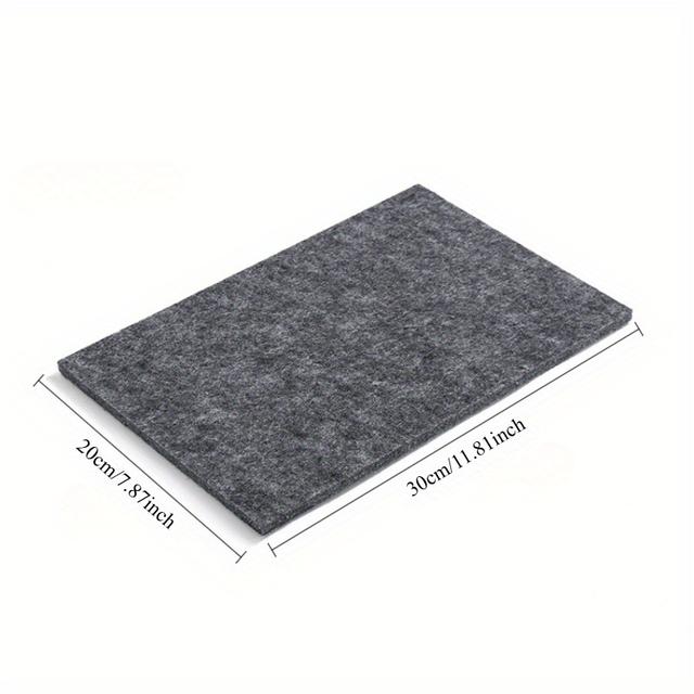 TEMU Hohe-Dichte Filz-Lärmminderungspad - DIY-Basteln, Schalldämmung und Vibrationstilgung - Künstliches Pelzmaterial für Ruhige Arbeitsbereiche, Schalldichte Wandpaneele