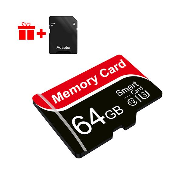 TEMU 1pc Tf Card With Adapter - 128gb/64gb/16gb/8gb/4gb/2gb/1gb, Compatible With Android Devices, Digital Cameras, Computers & Car Audio Players
