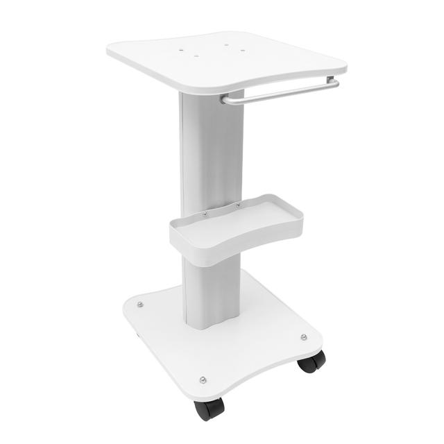 TEMU Carrito de , carrito rodante móvil de aleación de aluminio para salón y spa con bandeja de almacenamiento para instrumentos de belleza y ruedas