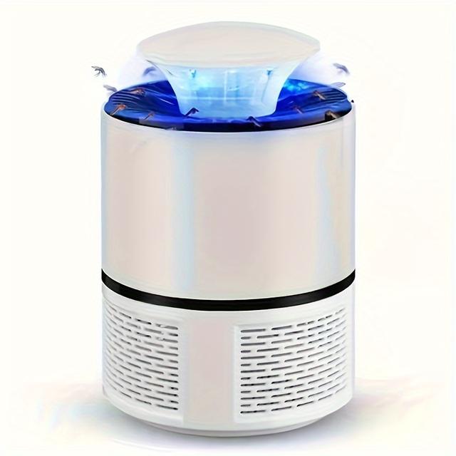 TEMU 1pc Usb-powered Repellent Lamp - Silent, Automatic, No-scent Indoor/outdoor Efficient Insect & Deterrence, Less Than 36v Operating Voltage, Coil Holder||sleek