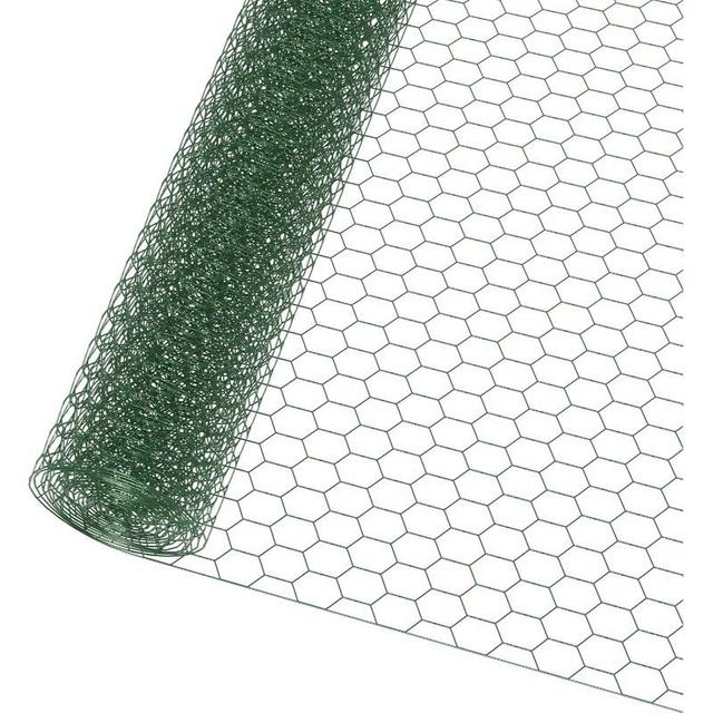 TEMU Kabelnetzzaun 100cm hohe Netz-Schneidbare Netz-Hexagonal-Netz-Kaninchen-Netz 1. 3mm Dicke geeignet für Geflügel Kaninchen Huhn