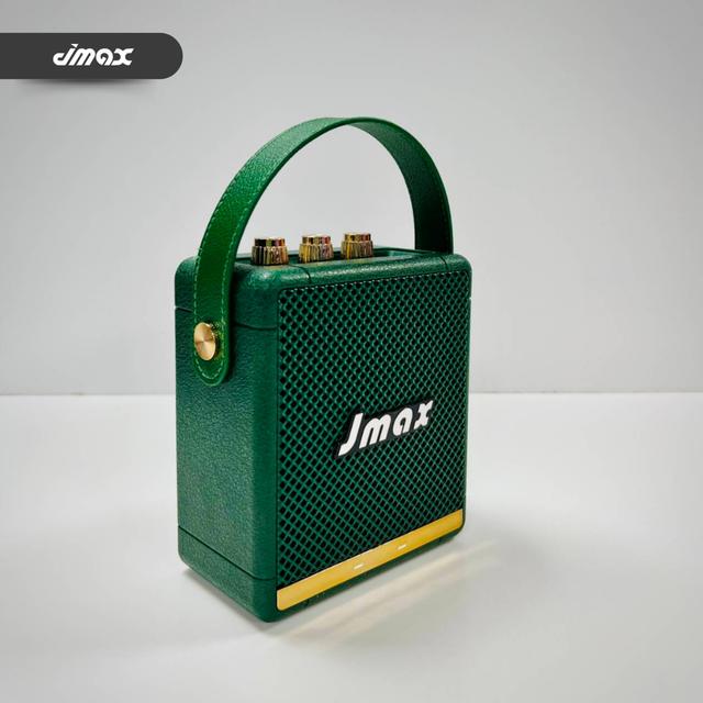 TEMU ลำโพงบลูทูธไร้สายแบบพกพา JMAX-M606 ใช้งานง่าย เสียงดี กำลังขับ 5W แบตเตอรี่ 800mAh BT USB TF TWS