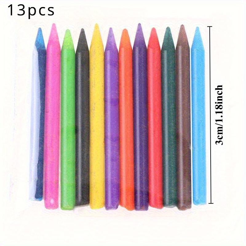 TEMU Miniature Art Supplies - Tiny Crayons, Watercolor Set & Brushes For Living Room Scene Decor (no Power Required)